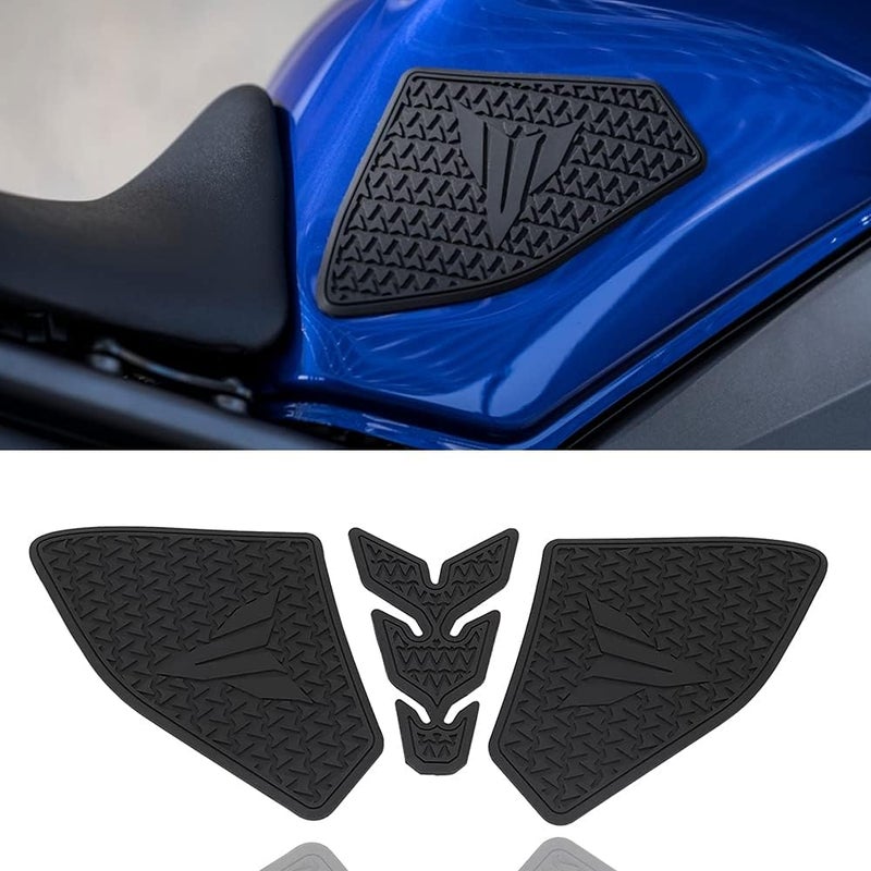 KATIE DEVI Motorcycle Tank Traction Pad Side Gas Knee Grip Protective Sticker Protector For Yamaha MT-09 MT 09 MT09 from 2021-2022 2023 - Image 1